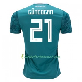 Günstige Fußballtrikots Deutschland Gundogan 21 WM 2018 Auswärts-trikot kaufen